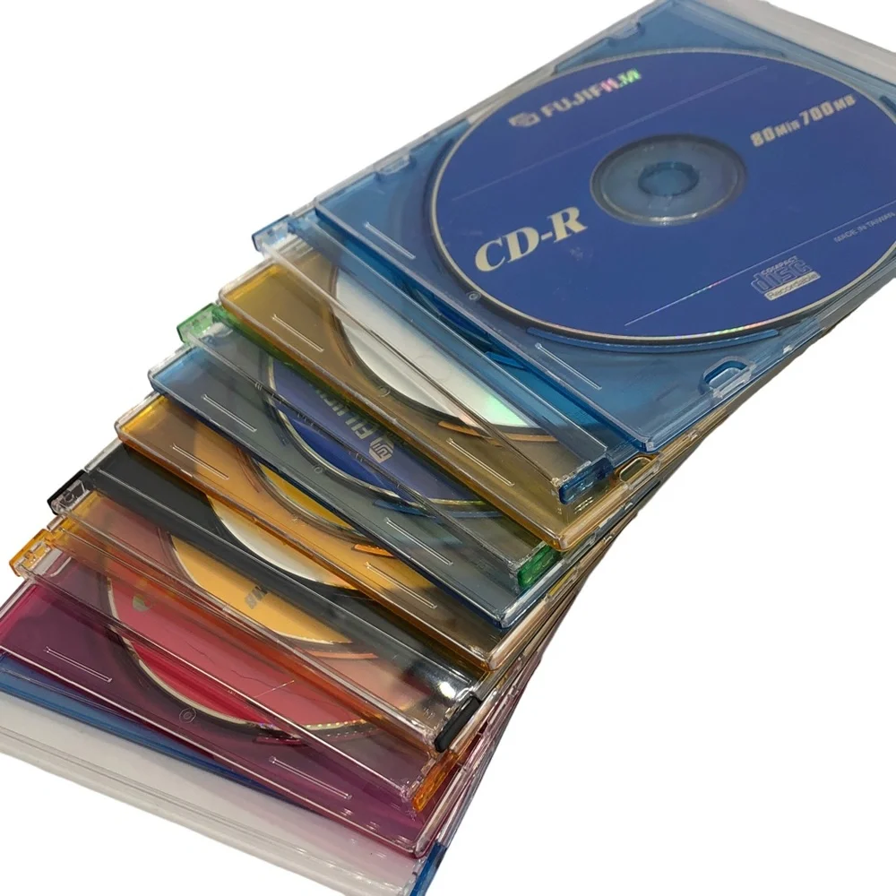 FUJIFILM CD-R Music 10 Slim Pack 80 Min*700MB Disc Recordable -OPEN/NOT SEALED